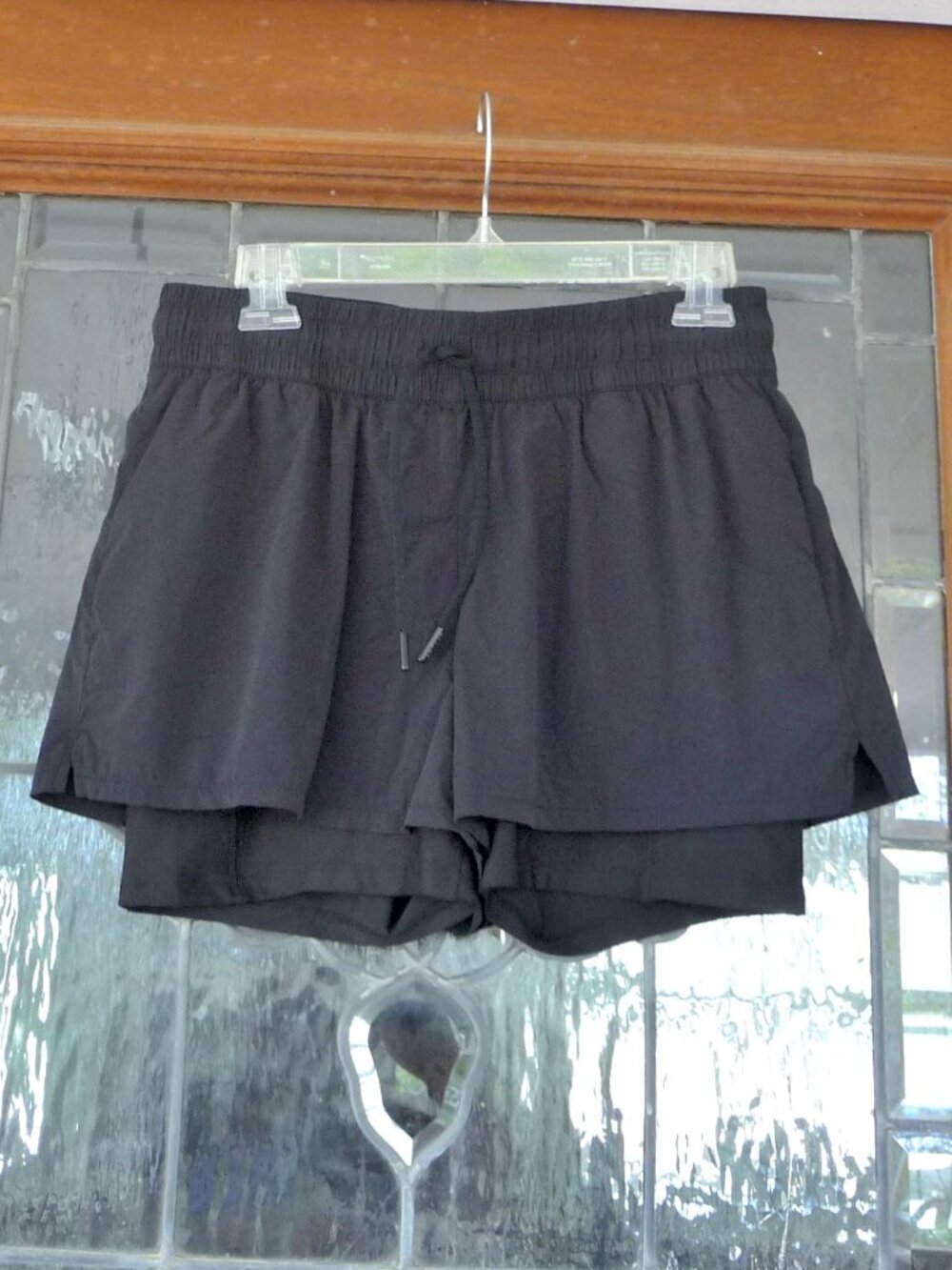 SPYDER DOUBLE LAYER RUNNING SHORTS MEDIUM